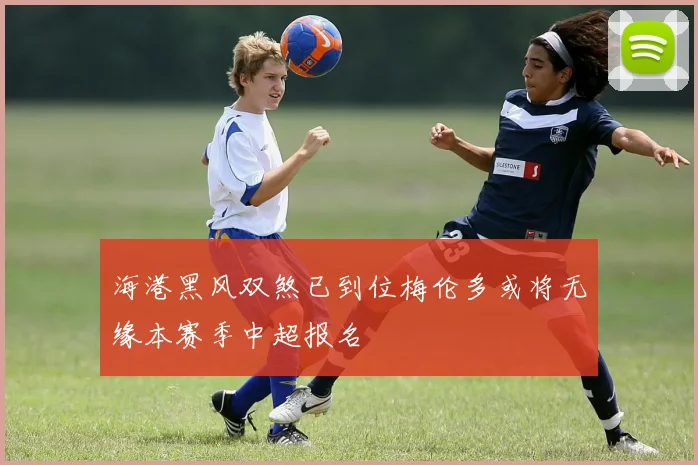 海港黑风双煞已到位梅伦多或将无缘本赛季中超报名